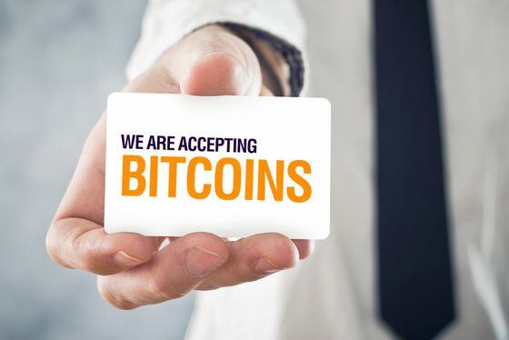 accepting bitcoins
