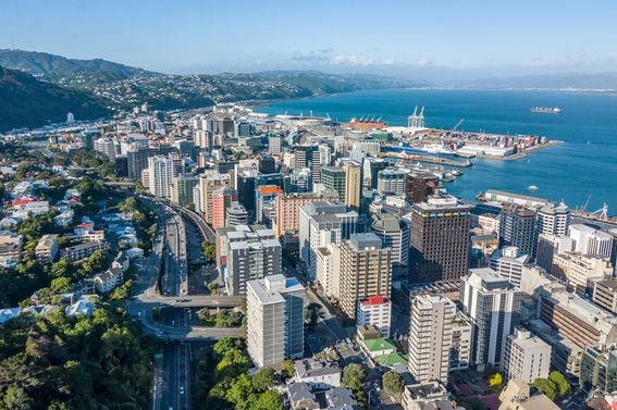 Wellington, New Zealand. Credit: Shutterstock