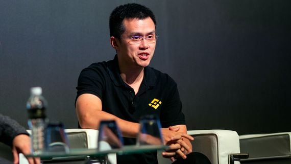 Binance CEO Changpeng Zhao at Consensus Singapore 2018 (CoinDesk)