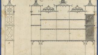China Shelf, from Chippendale Drawings