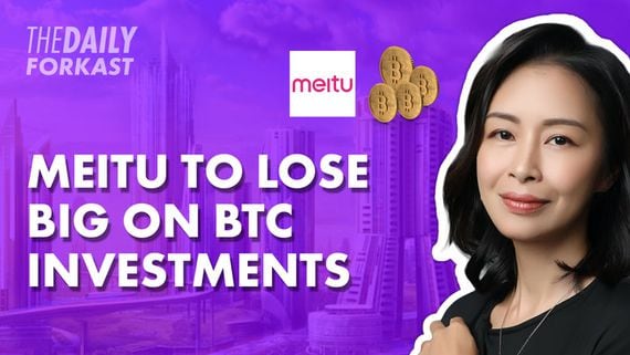 Meitu to Lose Big on BTC Investments, South Korea Banks Warned Over Crypto Laws