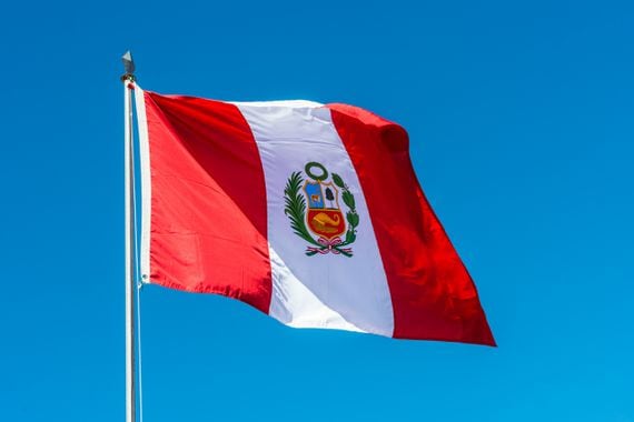 Peru flag (Shutterstock)