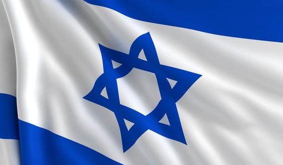 Israeli flag 2013-09-13
