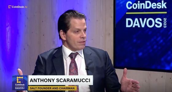 Anthony Scaramucci, Davos 2023.
