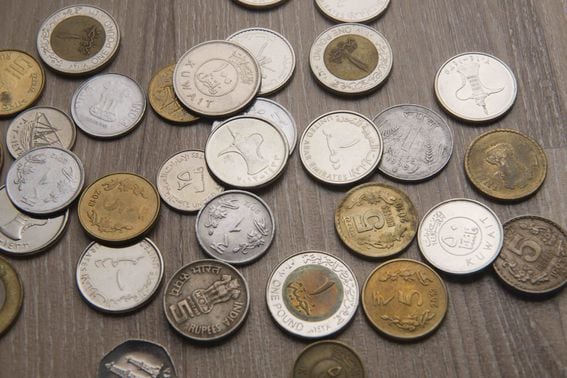 india, dubai coins