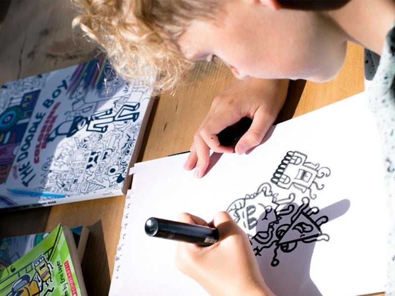13-Year-Old Artist Doodle Boy Teams Up With Web3 Company Orange Comet for NFT Drop