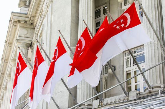 singapore flags