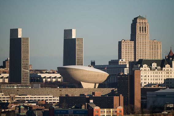 Albany, New York state's capital. (Ron Antonelli/Bloomberg via Getty Images)