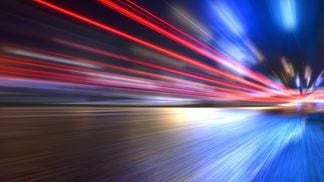 Car road blur speed