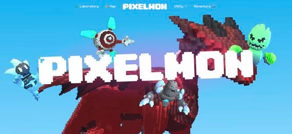 Pixelmon raised $70 million to create a NFT-based game inspired by Nintendo's Pokémon. (CoinDesk Screenshot/Pixelmon)