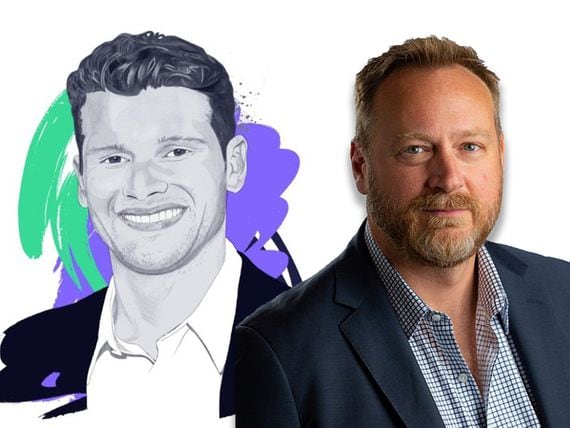 Frank Downing, director of research at Ark Invest (left) and Steven McClurg, co-founder of asset management firm Valkyrie (ARK Invest/Valkyrie).