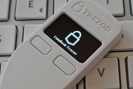 Trezor CoinDesk featured
