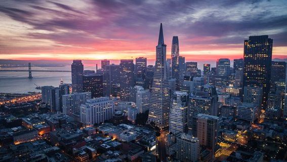 YAY AREA: Most of the Dragonfly Capital team operates from San Francisco. (Credit: Shutterstock)