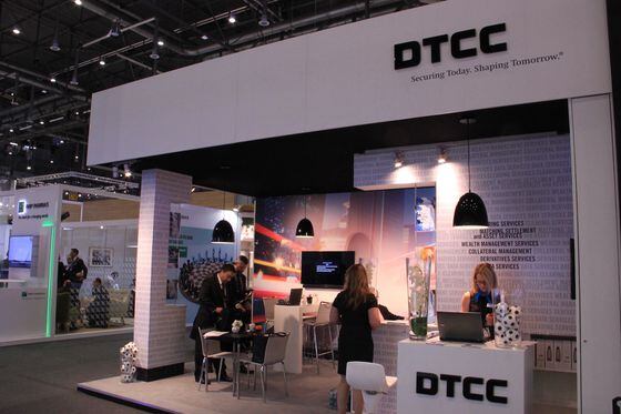 DTCC booth, Sibos