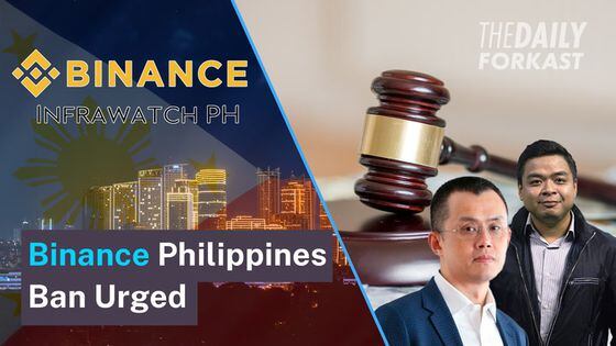 Bitcoin Briefly Above $22,000; Binance Philippines Ban Urged