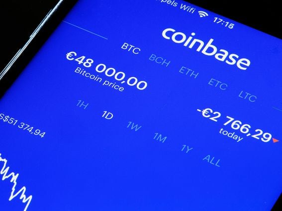 CDCROP: Coinbase Cryptocurrency Exchange Website : Illustration (Chesnot/Getty Images)