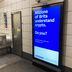 CDCROP: Coinbase ad on London Underground (Tube). August 2021. (Sheldon Reback/CoinDesk)
