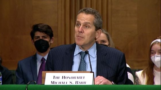 Federal Reserve Vice Chair Nominee Michael Barr (Senate Banking Committee)