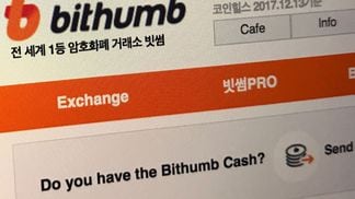 Bithumb's former chairman is facing charges of fraud. (Shutterstock)
