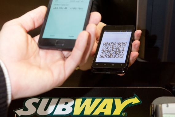 Coin of Sale is being used by a couple of Subway outlets in Czech Republic