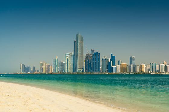 Abu Dhabi skyline. (Nick Fewings/Unsplash)