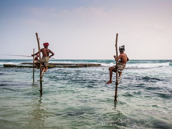Sri Lankan fishermen