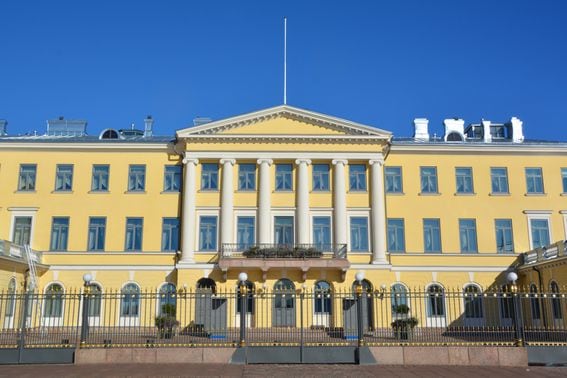 The Presidential Palace in Helsinki (Shutterstock)
