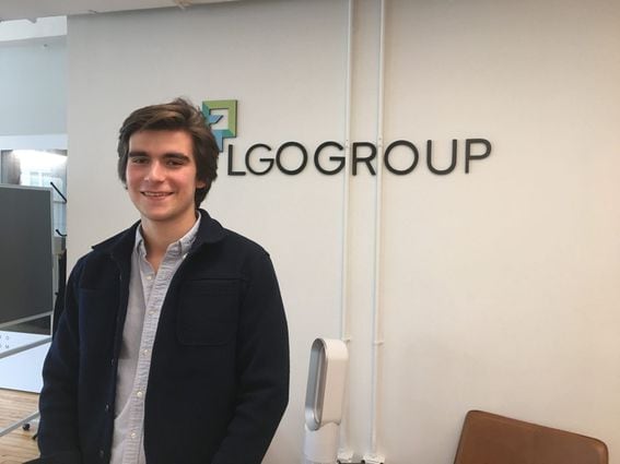 Hugo Renaudin, CEO of LGO Markets. (Anna Baydakova/CoinDesk)