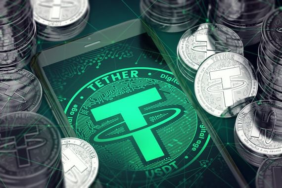 Tether (USDT) is a dollar-pegged stablecoin.