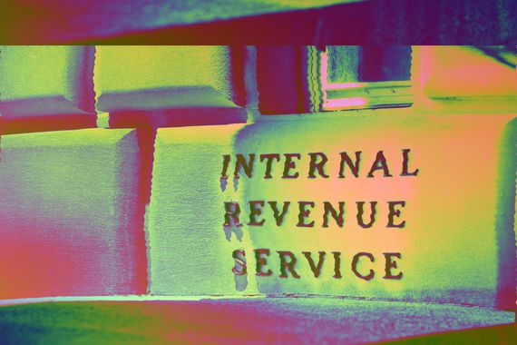The IRS plans to publish additional guidance around cryptocurrencies, with the next document addressing information reporting. (Shutterstock, modified by CoinDesk using PhotoMosh)