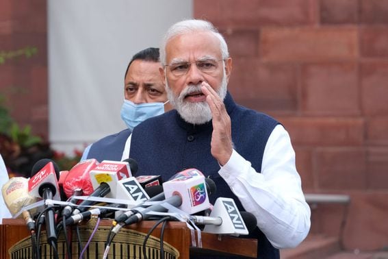 Indian Prime Minister Narendra Modi (T. Narayan/Bloomberg via Getty Images)