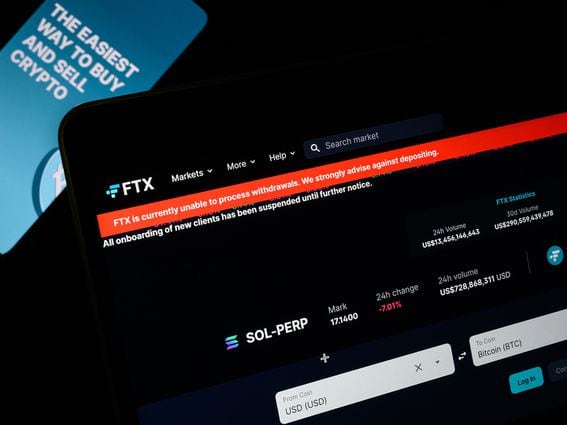 The FTX exploiter is back on the move. (Leon Neal/Getty Images)