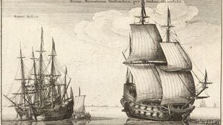 Dutch East Indiaman ships, Wenceslas Hollar Digital Collection