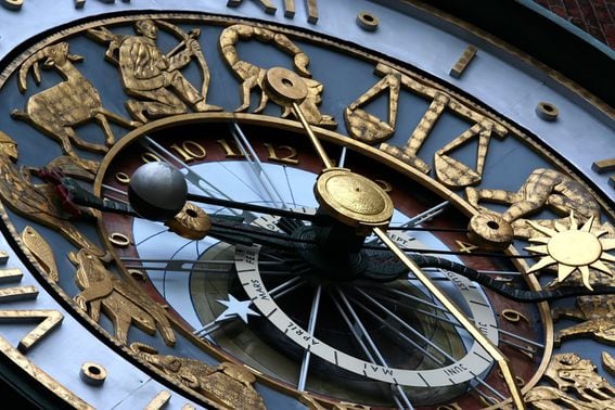 astrological, clock