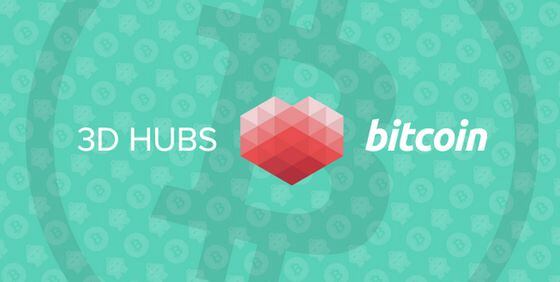 3D Hubs bitcoin 