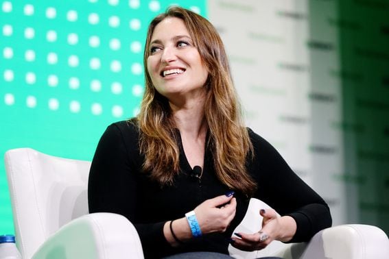 Mary-Catherine Lader, COO de Uniswap Labs. (Kelly Sullivan/Getty Images para TechCrunch)