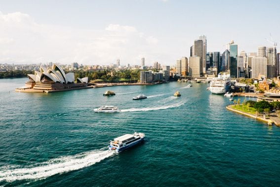 Sydney harbor. (Dan Freeman/Unsplash)