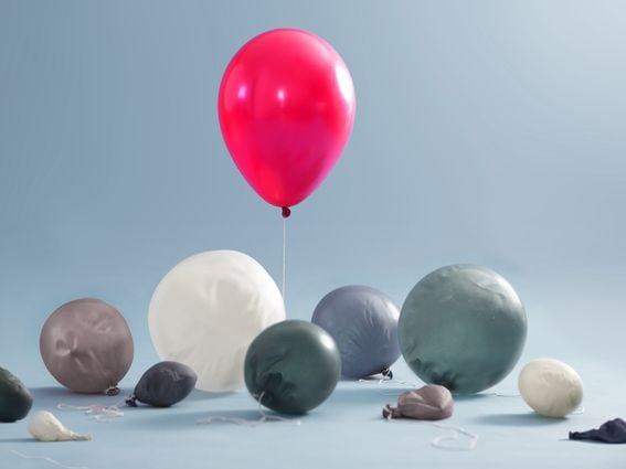 CDCROP: Deflated Helium balloons (Peter Cade/Getty Images)