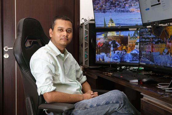 Sumit Ghosh, CEO of Chingari (Samyukta Lakshmi/Bloomberg via Getty Images)