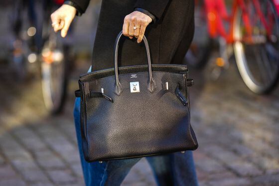 Hermes Birkin bag fashion week