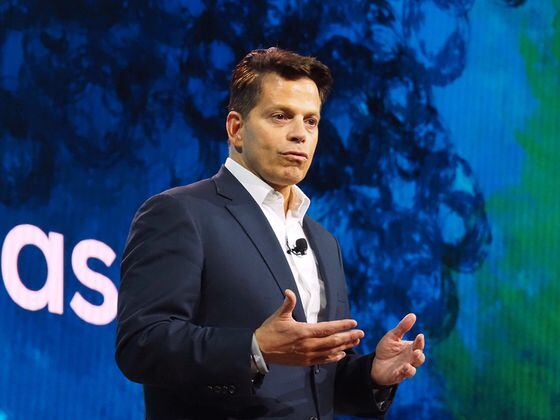 Anthony Scaramucci at the SALT Conference (Danny Nelson/CoinDesk)