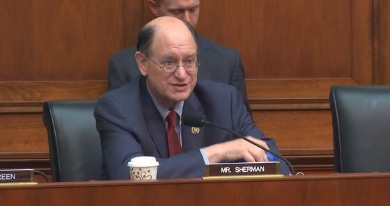 U.S. Rep. Brad Sherman (House Financial Services Committee)