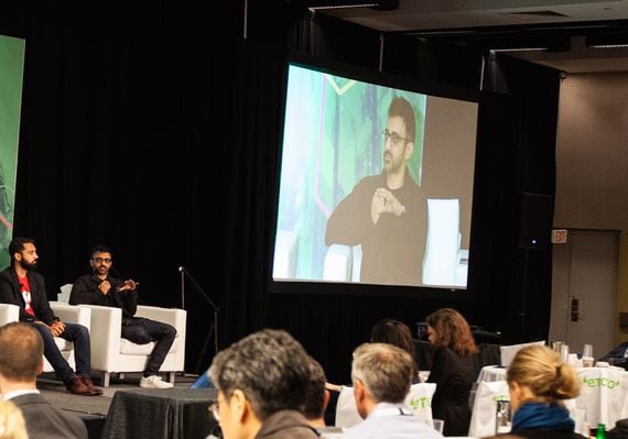 Avichal Garg, co-founder of Electric Capital, speaking at Consensus 2019 in New York City.