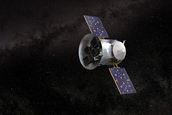 Illustration of NASA's TESS satellite