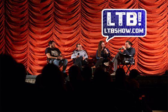 LTB widescreen onstage image with branding