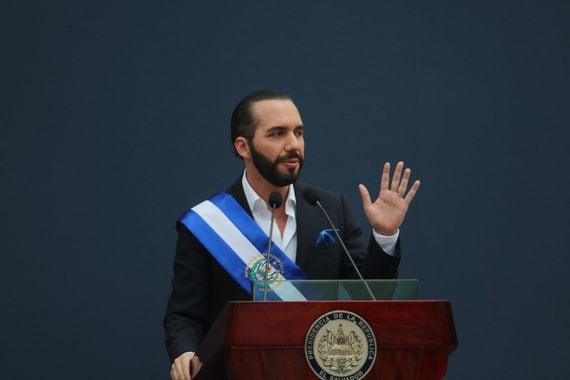 El Salvador President Nayib Bukele