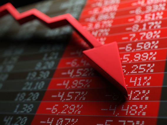 The CoinDesk Market Index (CMI) was in the red on Thursday. (Getty Images)