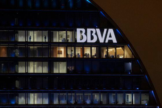 BBVA headquarters in Madrid, Spain