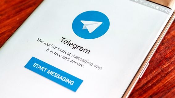 Aplicación de Telegram. (Shutterstock)