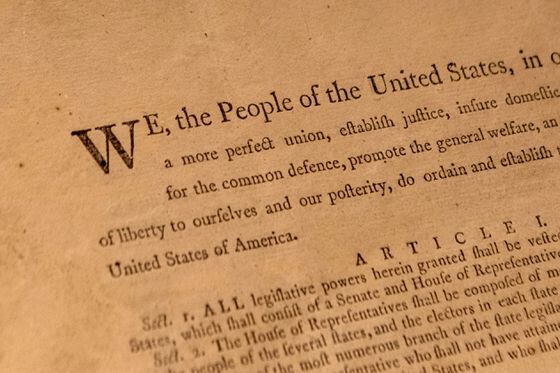 The U.S. Constitution (Alexi Rosenfeld/Getty Images)